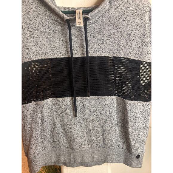 Lorna Jane Women's Grey/Black Mesh Short Sleeve Pullover XSmall 0-4 BOGO - Picture 5 of 11